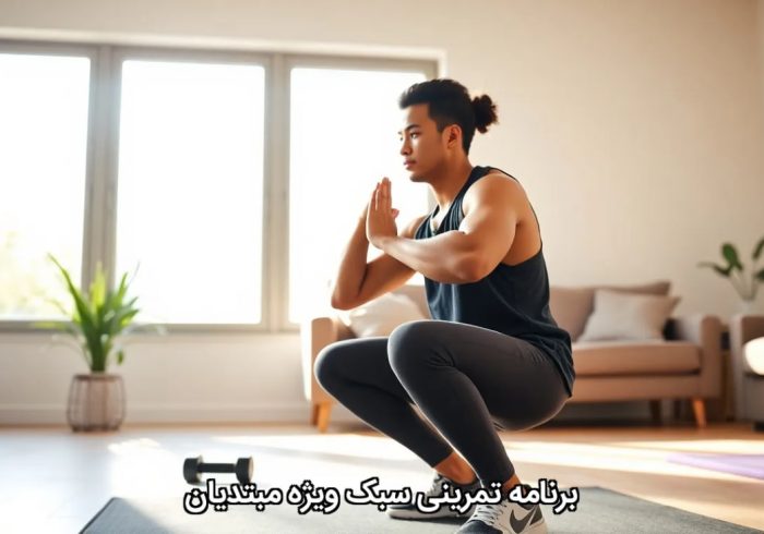 برنامه تمرینی سبک ویژه مبتدیان برنامه تمرینی سبک ویژه مبتدیان
