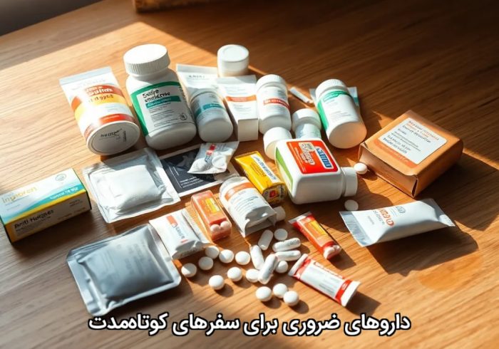 داروهای ضروری برای سفرهای کوتاهمدت داروهای ضروری برای سفرهای کوتاهمدت