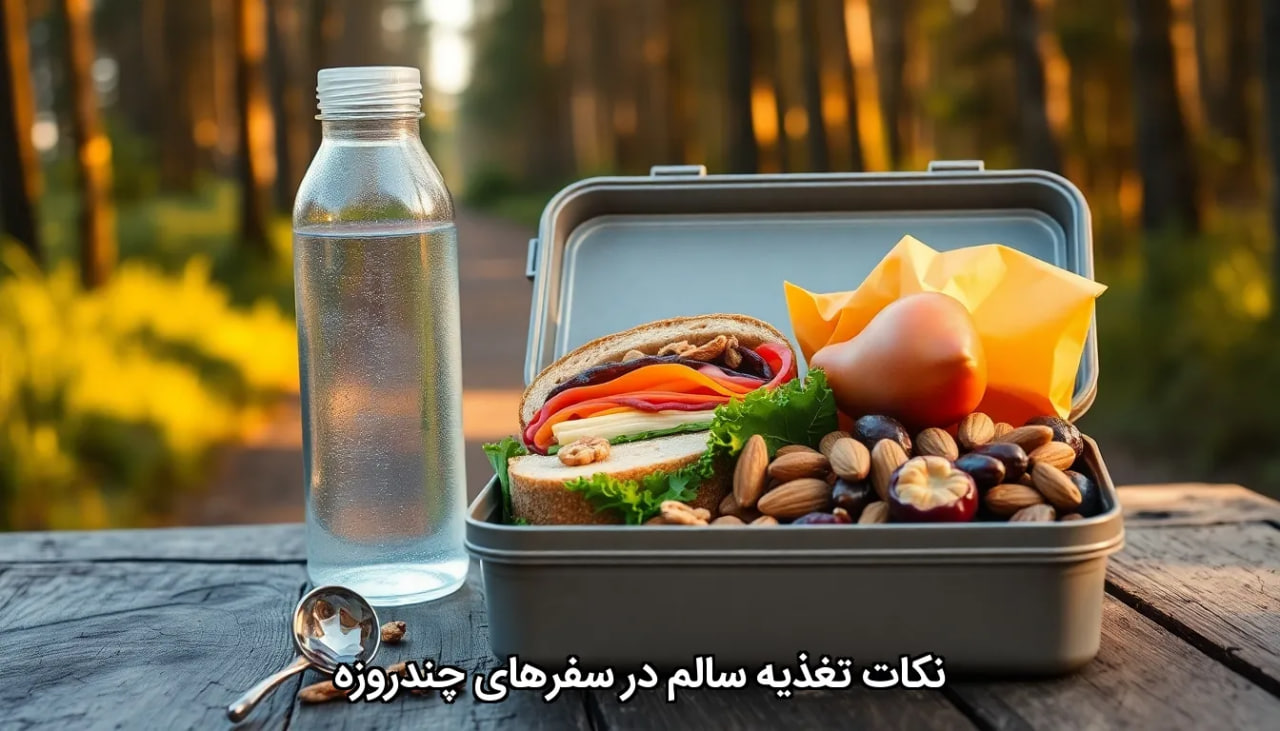 نکات تغذیه سالم در سفرهای چندروزه