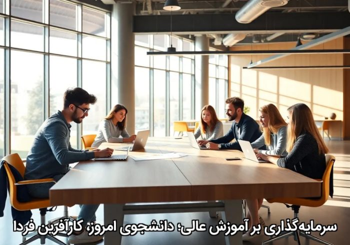 سرمایهگذاری بر آموزش عالی؛ دانشجوی امروز، کارآفرین فردا سرمایهگذاری بر آموزش عالی؛ دانشجوی امروز، کارآفرین فردا