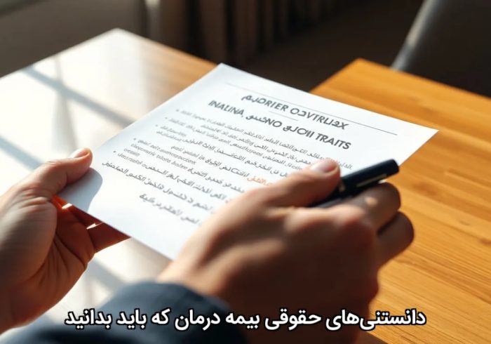 دانستنی‌های حقوقی بیمه درمان که باید بدانید