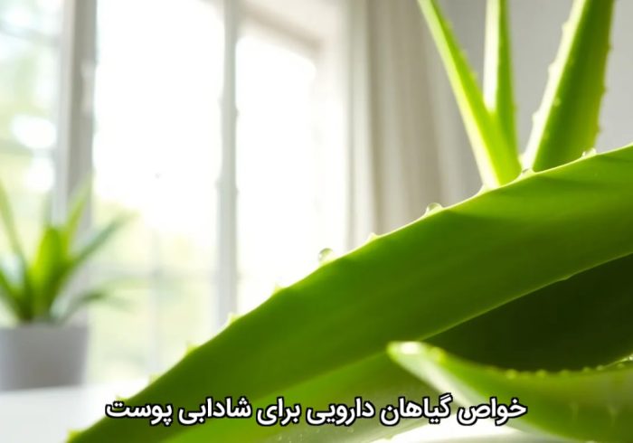 خواص گیاهان دارویی برای شادابی پوست
