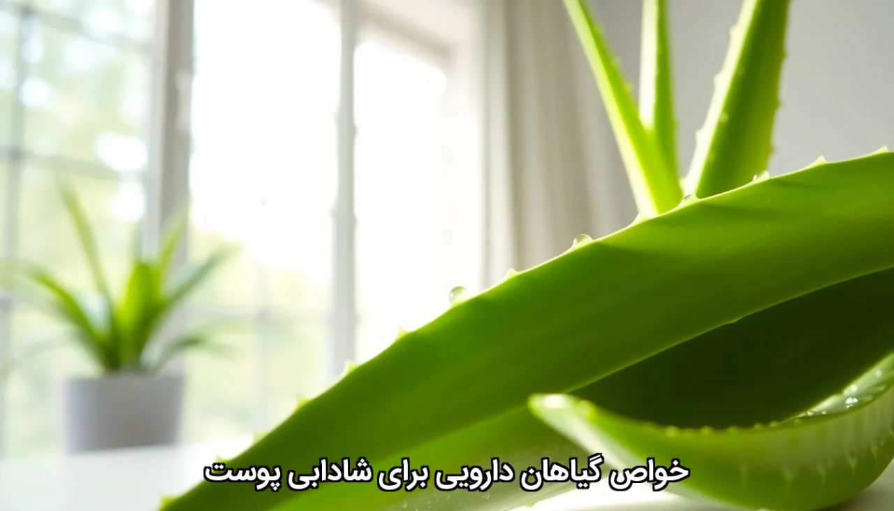 خواص گیاهان دارویی برای شادابی پوست
