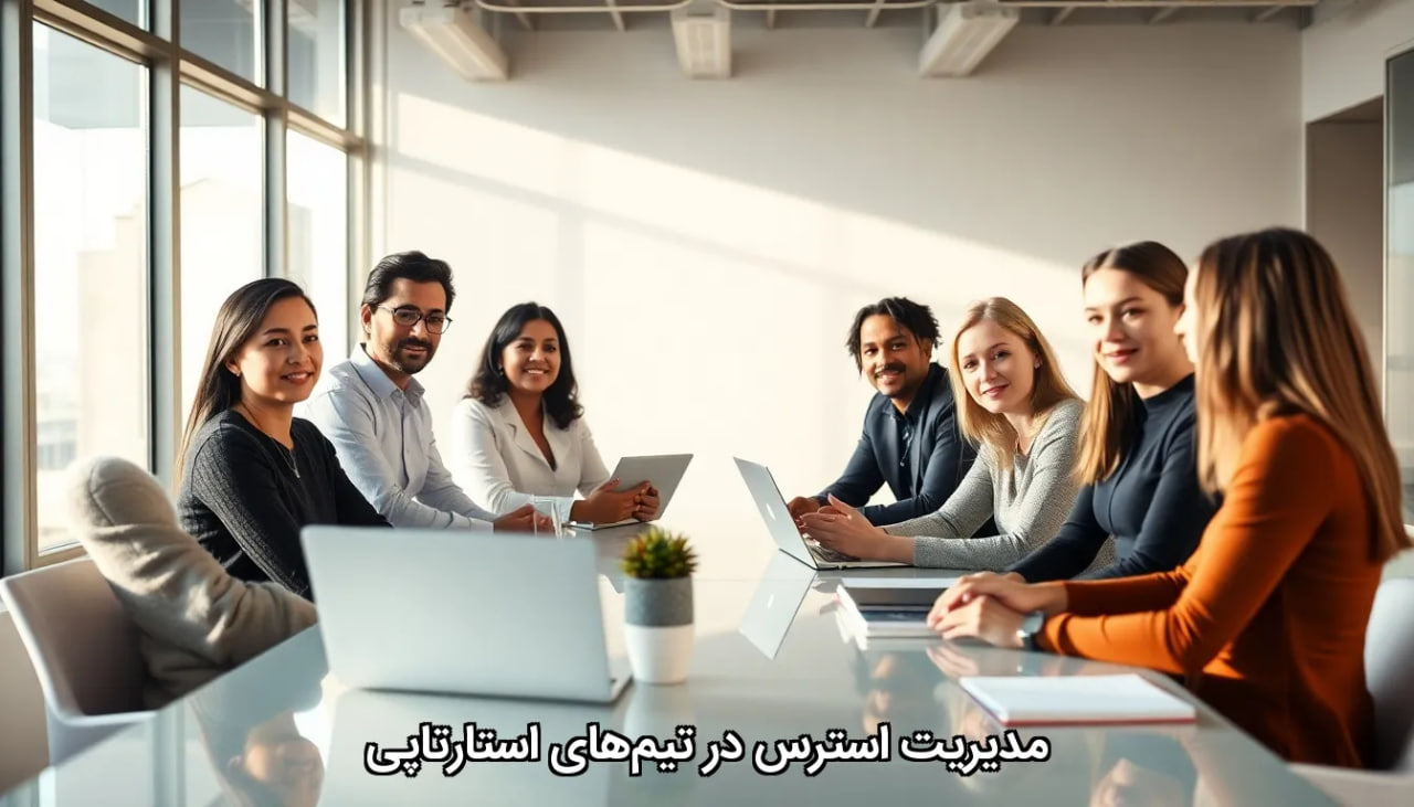 مدیریت استرس در تیم‌های استارتاپی