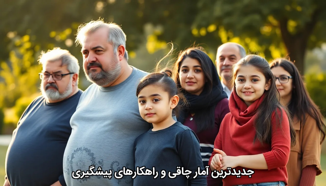 جدیدترین آمار چاقی و راهکارهای پیشگیری