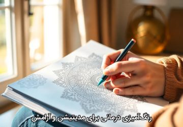 رنگ‌آمیزی درمانی برای مدیتیشن و آرامش