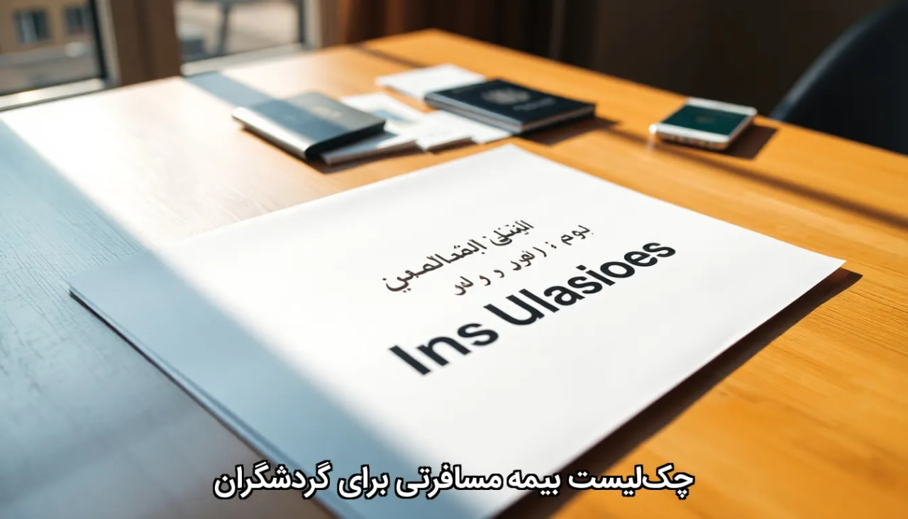 چک‌لیست بیمه مسافرتی برای گردشگران