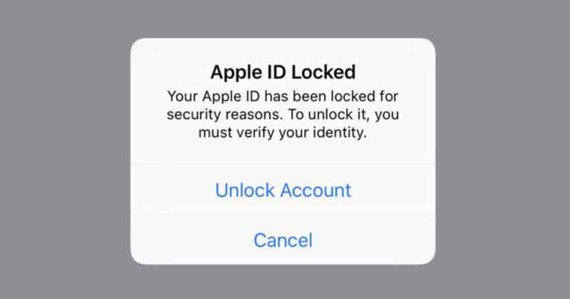 مشکلات اپل آیدی – رفع تمام اخطارهای Apple ID روشهای حل مشکل غیر فعال شدن اپل آیدی: