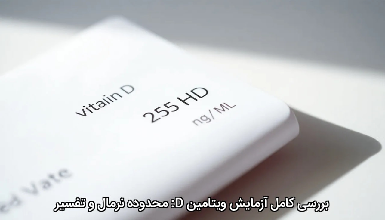 بررسی کامل آزمایش ویتامین D: محدوده نرمال و تفسیر
