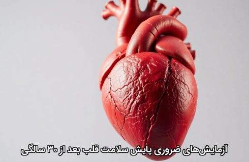 آزمایش‌های ضروری پایش سلامت قلب بعد از ۳۰ سالگی