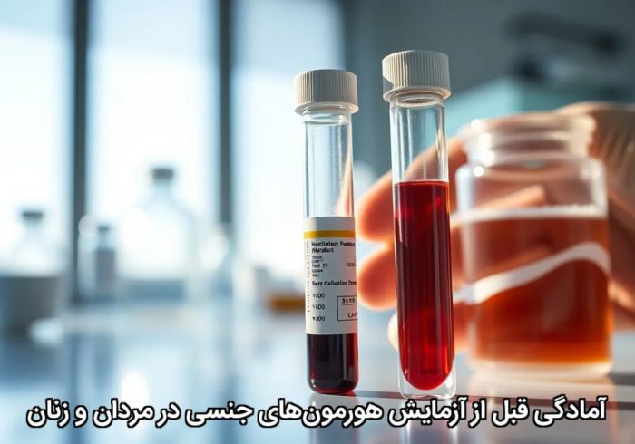 آمادگی قبل از آزمایش هورمون‌های جنسی در مردان و زنان