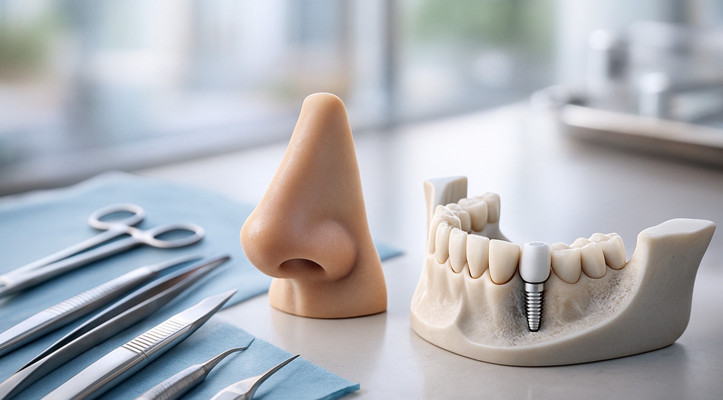 نقش تناسب بینی و دندان در زیبایی چهره؛ از جراحی بینی تا ایمپلنت دندان