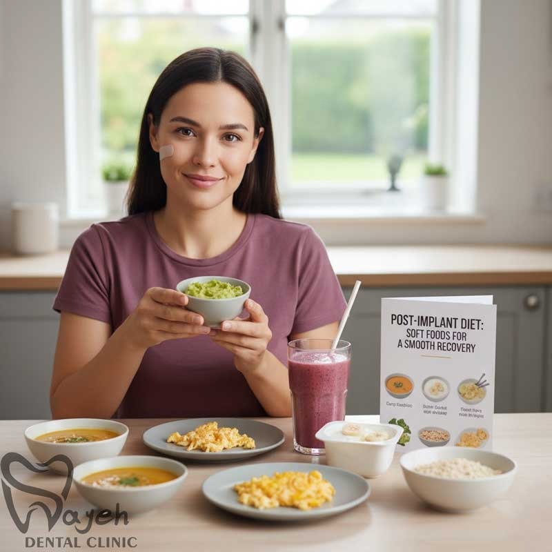  بعد از ایمپلنت دندان چه رژیمی را رعایت کنیم؟