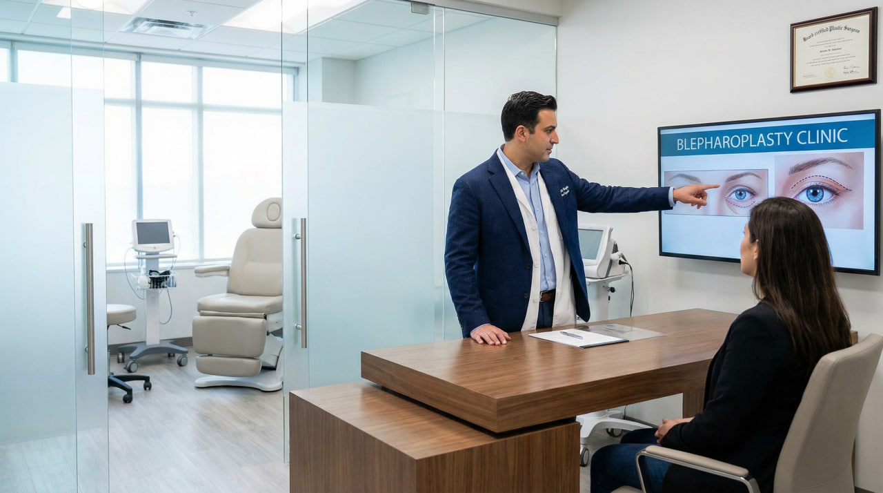 برای عمل بلفاروپلاستی به چه دکتری مراجعه کنیم؟ پزشک بلفاروپلاستی