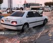 آبگرفتگی خیابان ها در دیّر