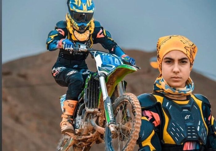 آخرین وضعیت النا معدنی‌پور دختر موتورسوار ایرانی