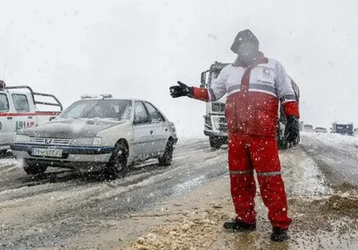 اعلام شرایط اضطراری/ آماده‌باش کامل هلال‌احمر در پی نفوذ سامانه بارشی جدید به کشور