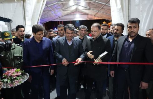 افتتاح ستاد جهادی درمان و مدیریت بحران شرکت مس در گلزار شهدای کرمان