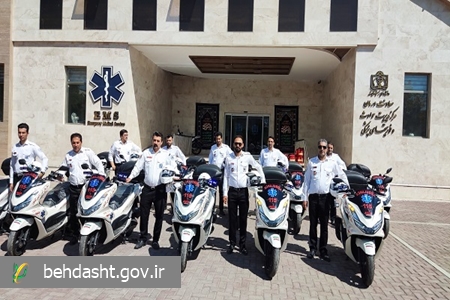 انجام بیش از ۳۱ هزار مأموریت موتورلانس اورژانس مشهد