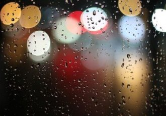 بارش باران در حرم امام رضا(ع)