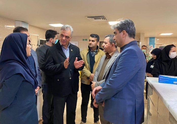 بازدید شبانه رئیس‌کل سازمان نظام پرستاری از بیمارستان کودکان مفید