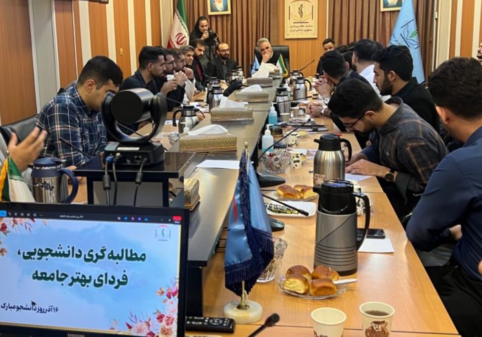 برگزاری نشست پرسش و پاسخ رئیس کل سازمان نظام پرستاری با دانشجویان