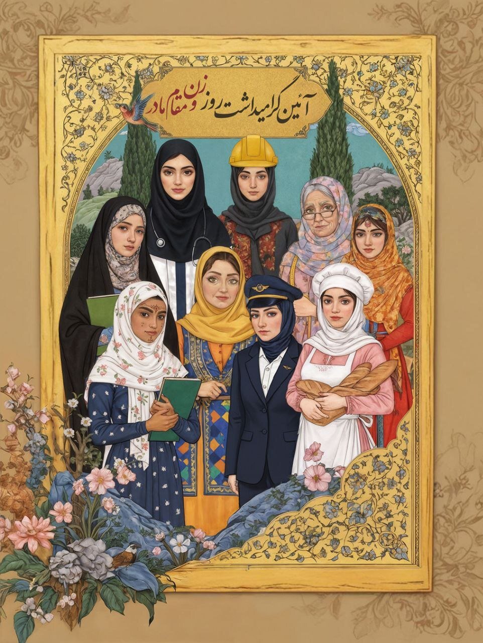 بزرگداشت مقام زن با حضور رئیس جمهور برگزار شد بزرگداشت مقام زن با حضور رییس جمهور برگزار شد