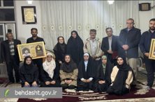 تجلیل و دیدار جمعی از مسوولین دانشگاه علوم پزشکی فسا با خانواده شهدای گرانقدر محمدیوسف و ناصر خضری