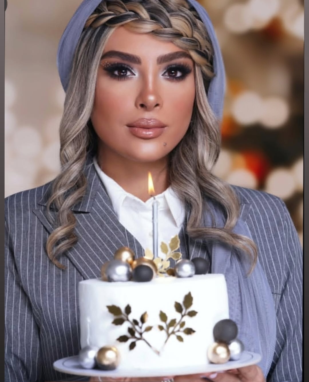 تغییر چهره شوگه کننده حدیثه تهرانی در تولد ۴۱ سالگیاش تغییر چهره شوگه کننده حدیثه تهرانی در تولد ۴۱ سالگیاش