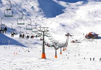 توچال پس از بارش برف باز شد