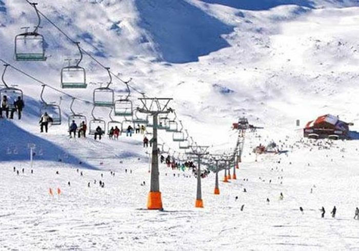 توچال پس از بارش برف باز شد