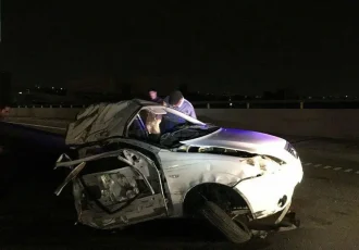 جزئیات تصادف مرگبار تیبا با گیت ورودی عوارضی قمصر جزئیات تصادف مرگبار تیبا با گیت ورودی عوارضی قمصر