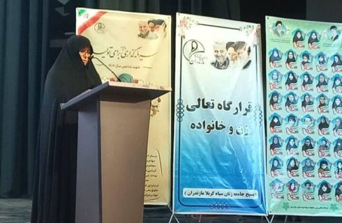 جعفری: زن مسلمان ایرانی الگوی هویت، عفاف و نقشآفرینی اجتماعی است جعفری: زن مسلمان ایرانی الگوی هویت، عفاف و نقشآفرینی اجتماعی است