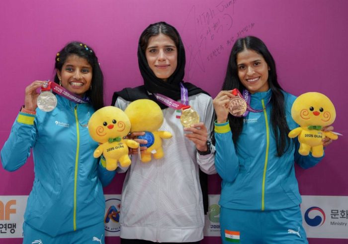 درخشش بانوی دندان‌پزشک ایرانی در رقابت‌های دوومیدانی قهرمانی آسیا