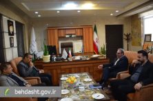 دیدار رئیس دانشگاه علوم پزشکی اراک با فرماندار و مسئولان شهرستان محلات