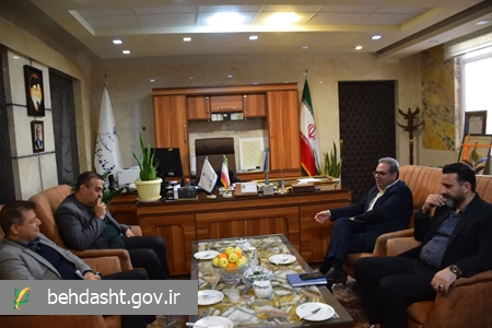 دیدار رئیس دانشگاه علوم پزشکی اراک با فرماندار و مسئولان شهرستان محلات