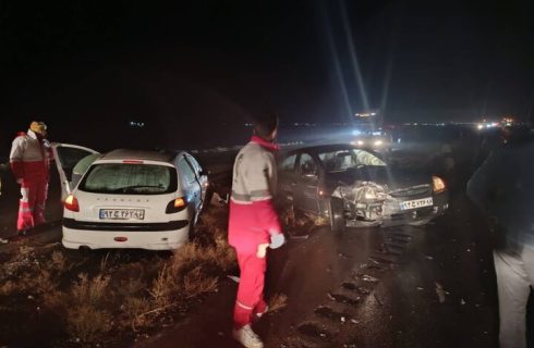 رضازاده: برخورد سه خودروی سواری در ارومیه ۶ مصدوم برجای گذاشت