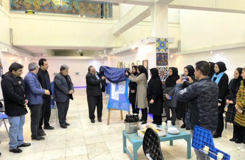 رونمایی از پوستر دومین دوره المپیاد ملی هنر در کرمانشاه