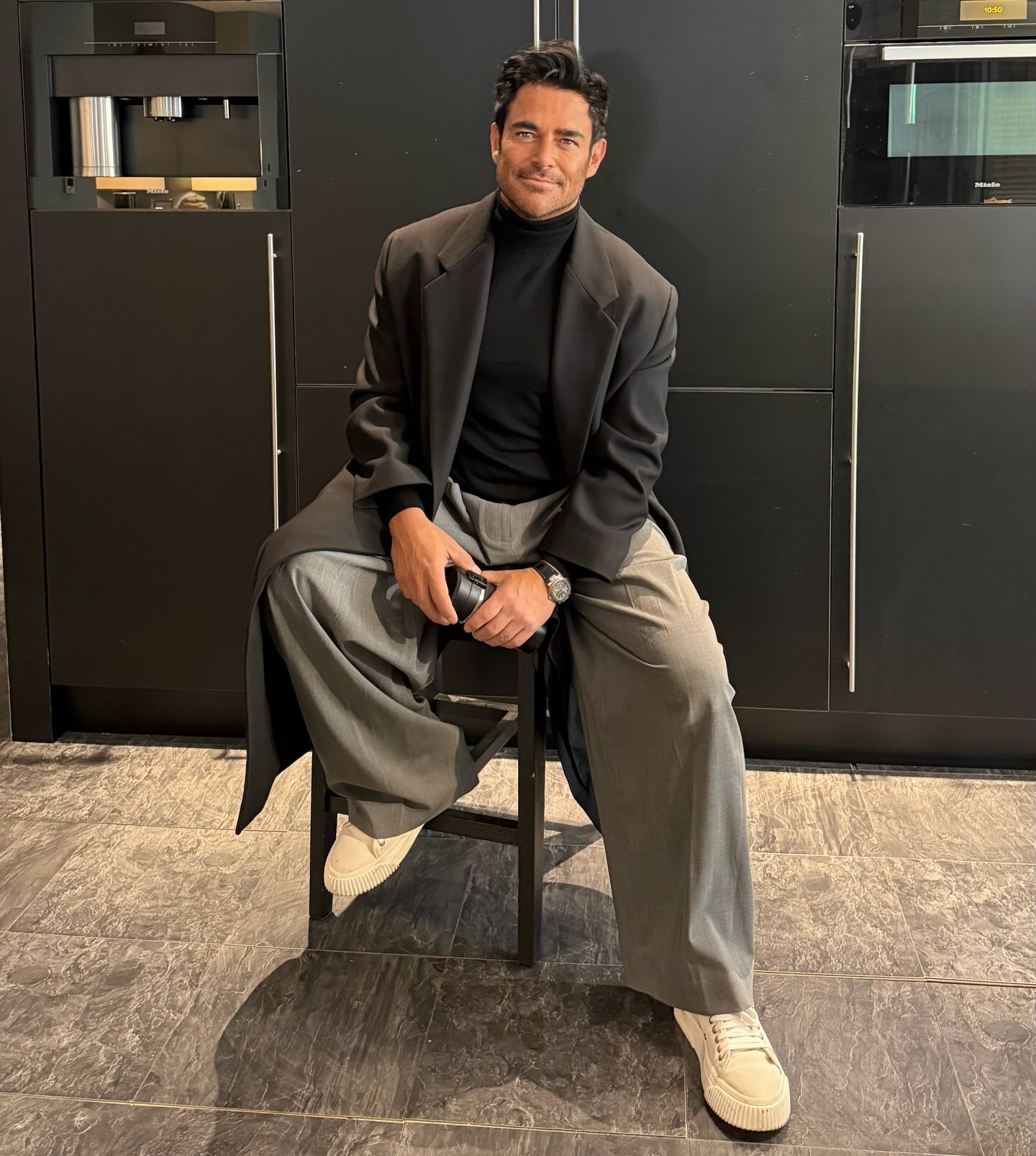 رونمایی محمدرضا گلزار از استایل زمستانی‌اش