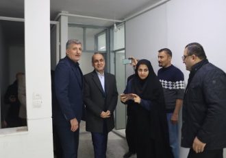 ساختمان بخشداری تازه تأسیس لوشان افتتاح شد ساختمان بخشداری تازه تأسیس لوشان افتتاح شد