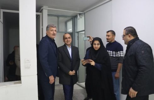 ساختمان بخشداری تازه تأسیس لوشان افتتاح شد ساختمان بخشداری تازه تأسیس لوشان افتتاح شد