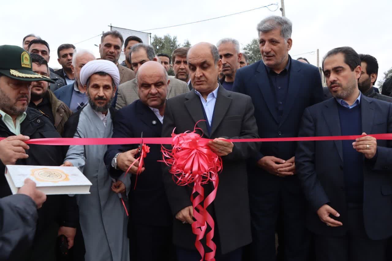 ساختمان بخشداری تازه تأسیس لوشان افتتاح شد ساختمان بخشداری تازه تأسیس لوشان افتتاح شد