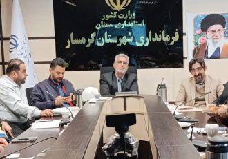 شروع طرح اصلاح هندسی میادین و بلوارهای گرمسار برای روان‌سازی تردد