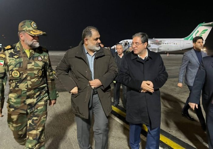 فرمانده نیروی دریایی ارتش وارد ارومیه شد