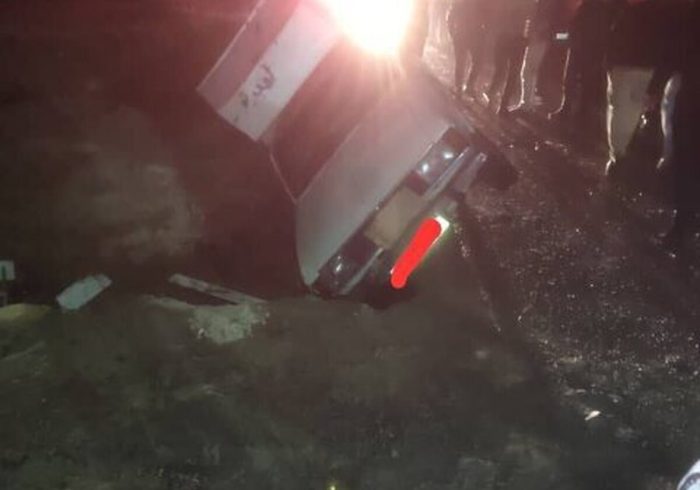 فرونشست در ولیعصر/ حال مصدومان خوب است؟