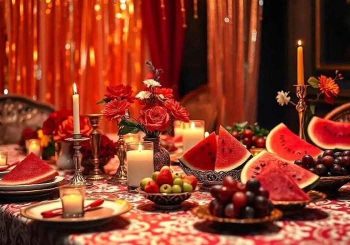 قدیمی‌ترین عکس از مراسم شب یلدا در ایران