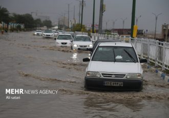 موج جدید بارش باران در بندرعباس آغاز شد