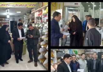 گشت مشترک نظارت بر اقلام شب یلدا در پلدختر انجام شد