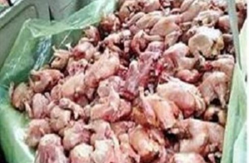 ۲۱۸ کیلوگرم مرغ فاسد در کاشان کشف شد