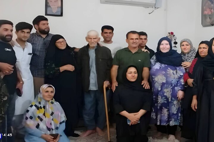 ۸۳ سال انتظار؛ پیرمرد گچسارانی به خانه بازگشت ۸۳ سال انتظار؛ پیرمرد گچسارانی به خانه بازگشت